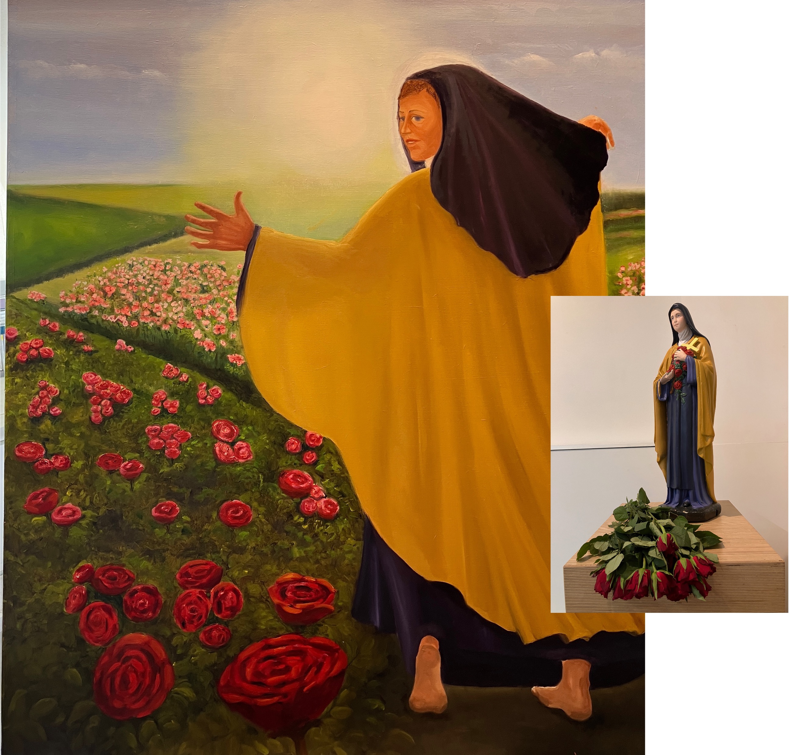 Theresia plus statue