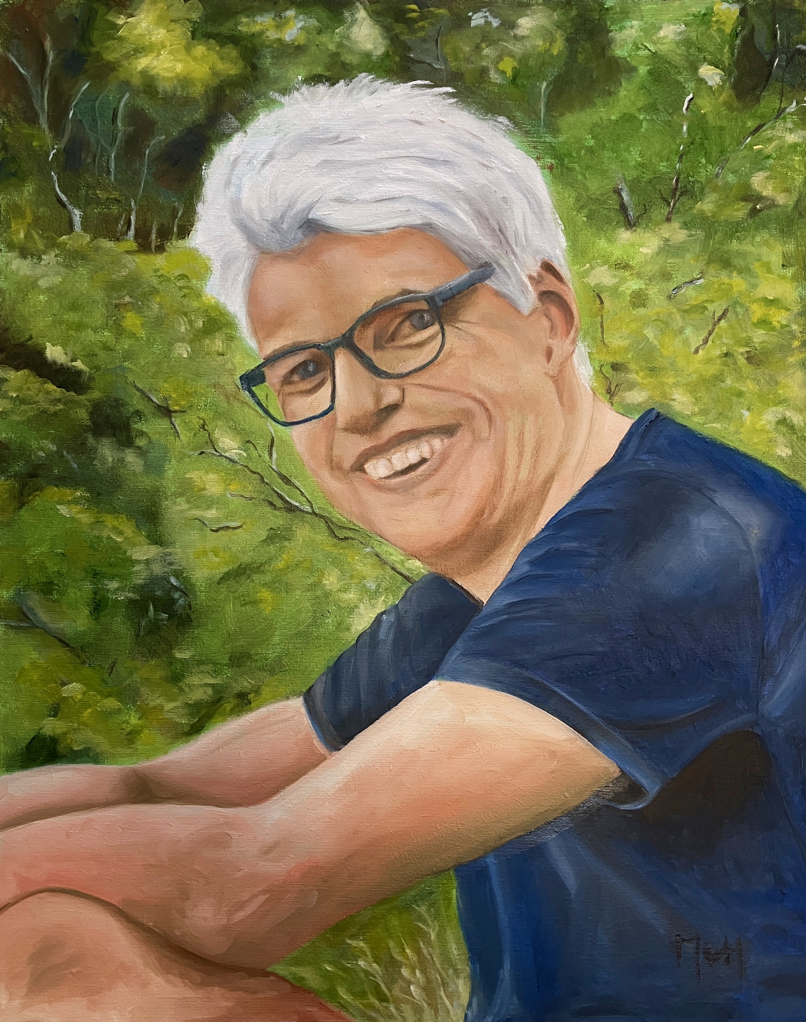 Henk Jan | oilpaint on mdf board